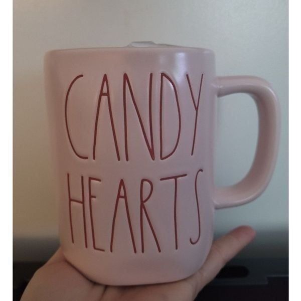 Rae Dunn Candy Hearts Valentines Day Mug