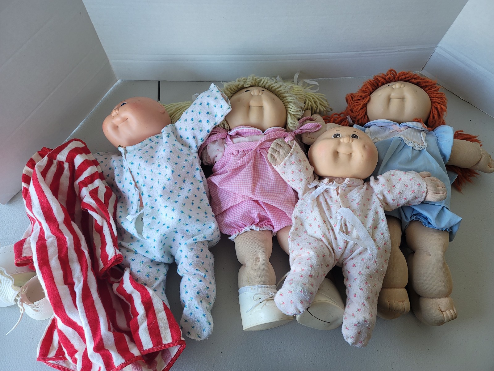 Cabbage Patch Kids doll lot of 4 1978