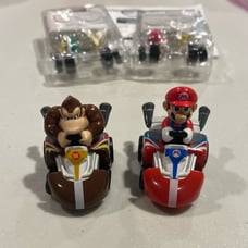 Air Hogs - MarioKart Wii Micro RC Car Lot - Mario and Donkey Kong