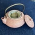 Japanese Cast Iron Tea Pot Cherry Blossom Pattern