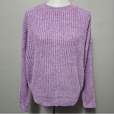 Vintage Hawk Productions Orchid & Purple Shaker Stich Crewneck Sweater Size XL