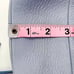 Coach **VINTAGE**Women Pebbled Leather Light Blue Hobo Tote Bag Purse