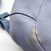 Coach **VINTAGE**Women Pebbled Leather Light Blue Hobo Tote Bag Purse