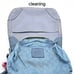 Coach **VINTAGE**Women Pebbled Leather Light Blue Hobo Tote Bag Purse