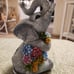 Womens Gifts Solar Statues for Garden Decor, Outdoor Elephant Sculptures