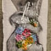 Womens Gifts Solar Statues for Garden Decor, Outdoor Elephant Sculptures