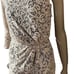 NWT MSGM One-Shoulder Lace Beige Dress (018)