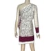 NWT MSGM One-Shoulder Lace Beige Dress (018)
