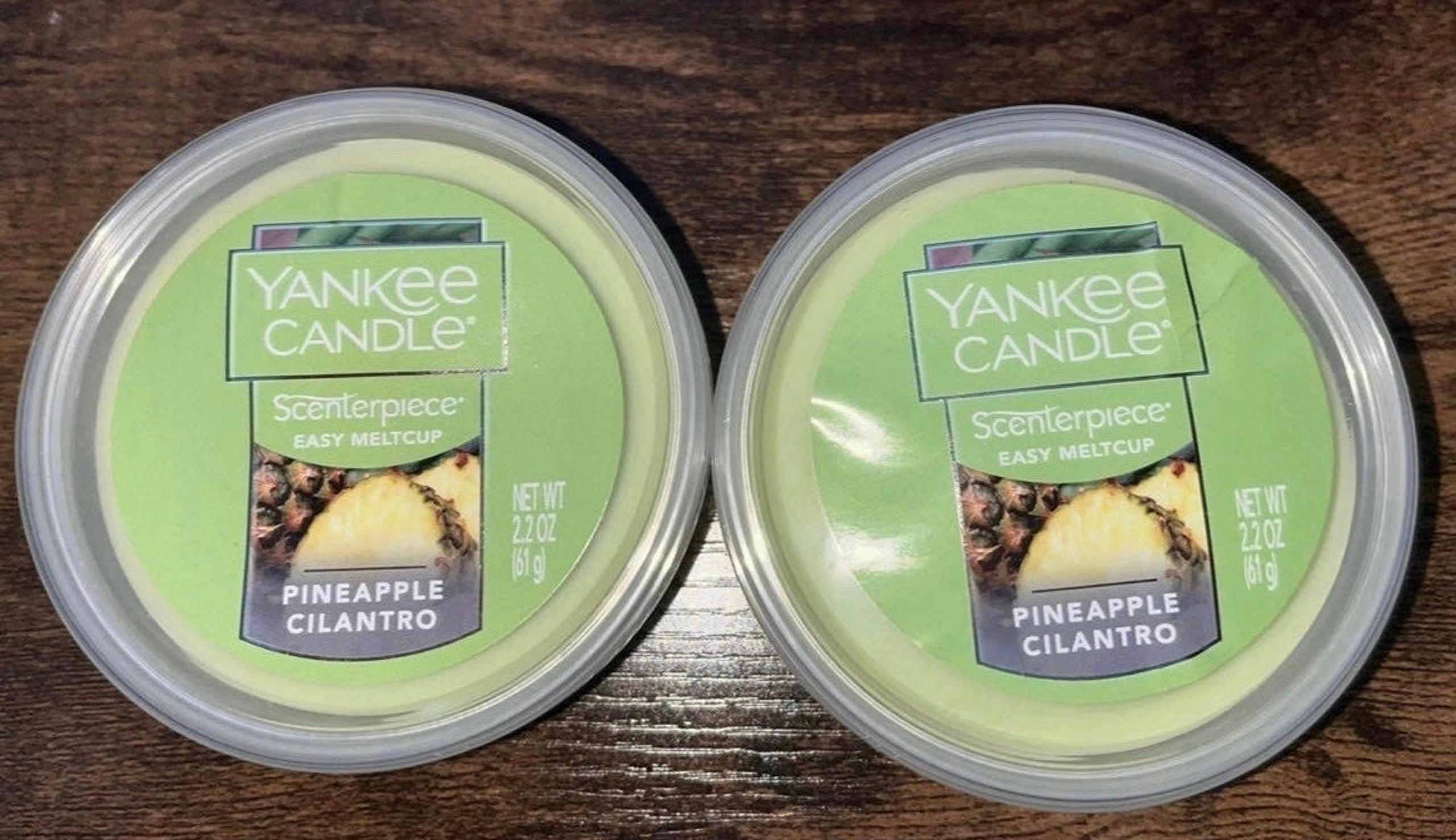 Yankee Candle - Pineapple Cilantro - set of 2 Melt Cups
