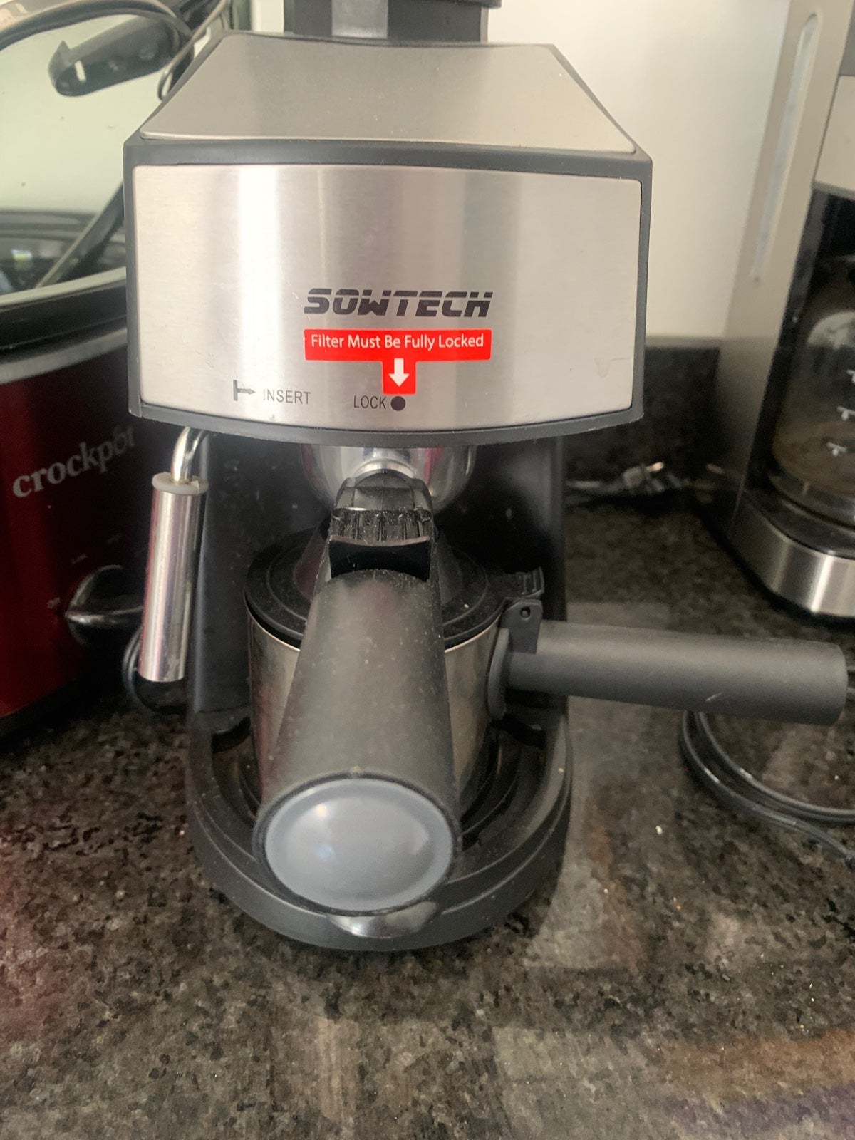 Gently used Sowtech Espresso Machine