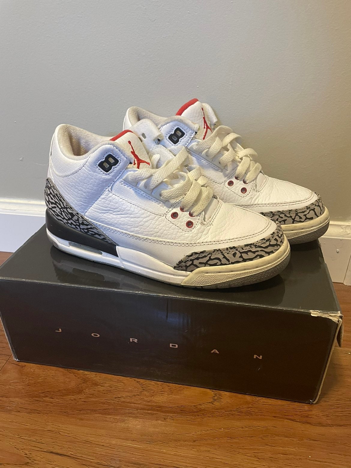 Jordan 3 white cement