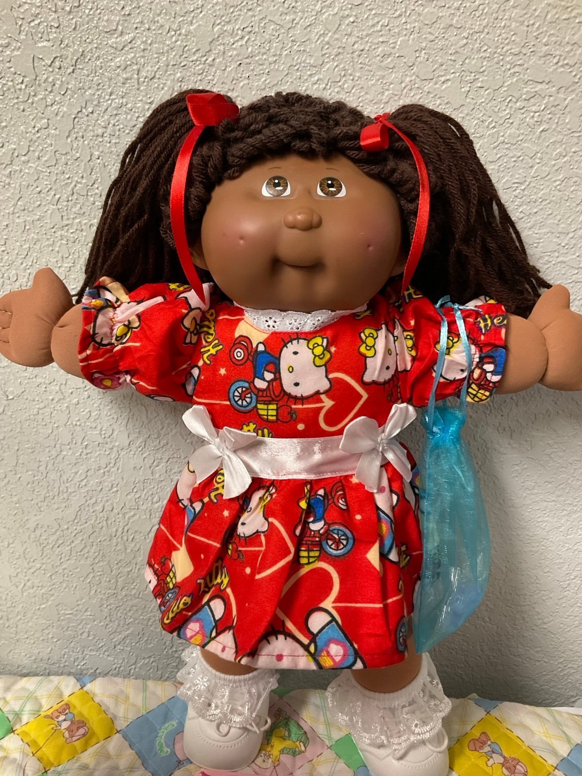 RARE African American 25th Anniversary Cabbage Patch Kid Girl Head Mold #9