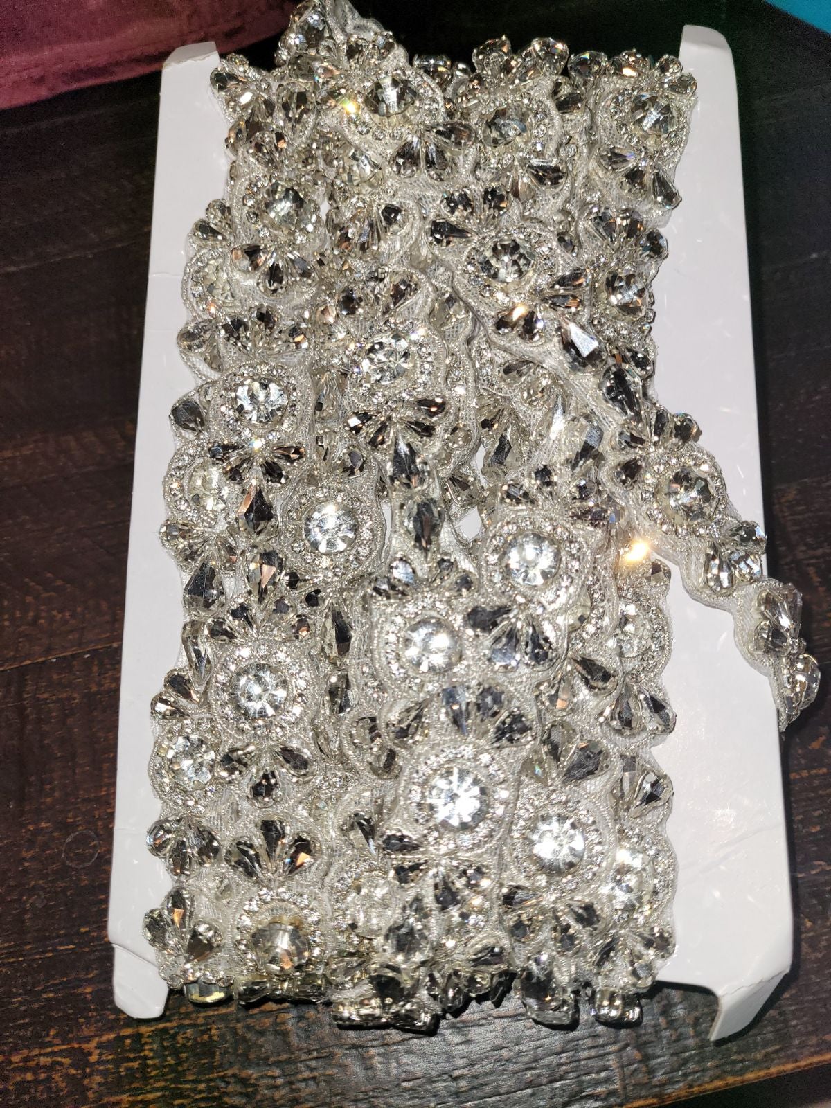 5 Yards Bridal Crystal Rhinestone Trim