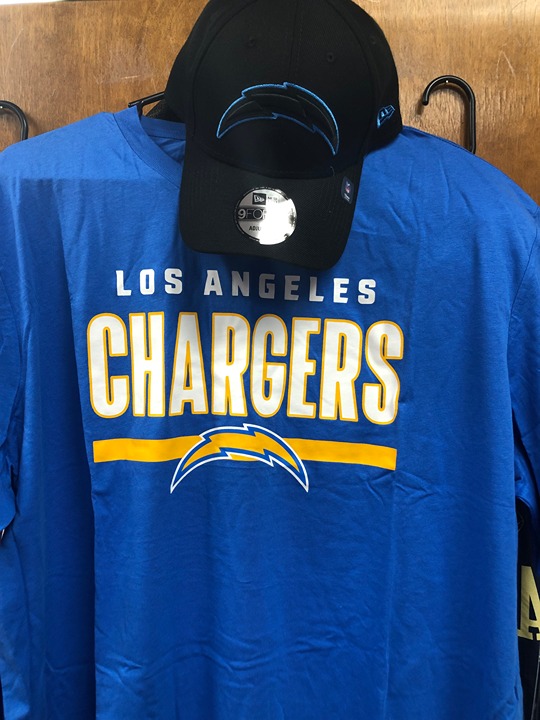 San Diego Chargers Bundle! New Shirt, New Hat, Herbert Pennant &Tree Ornament!