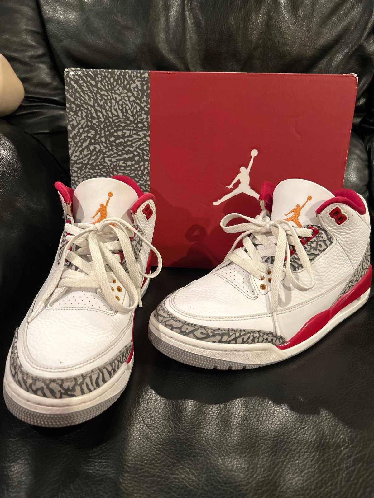 Jordan 3 Cardinal Red