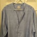 Murano Baird McNutt Men's Light Blue Long Sleeve Linen Shirt Sz 2XT Vacation