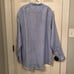 Murano Baird McNutt Men's Light Blue Long Sleeve Linen Shirt Sz 2XT Vacation
