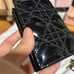 Dior Black Enamel Card Case
