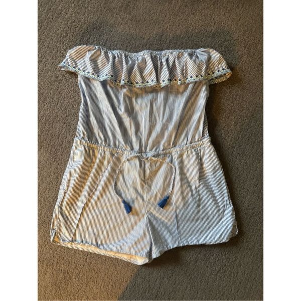 Vineyard Vines Off Shoulder Romper