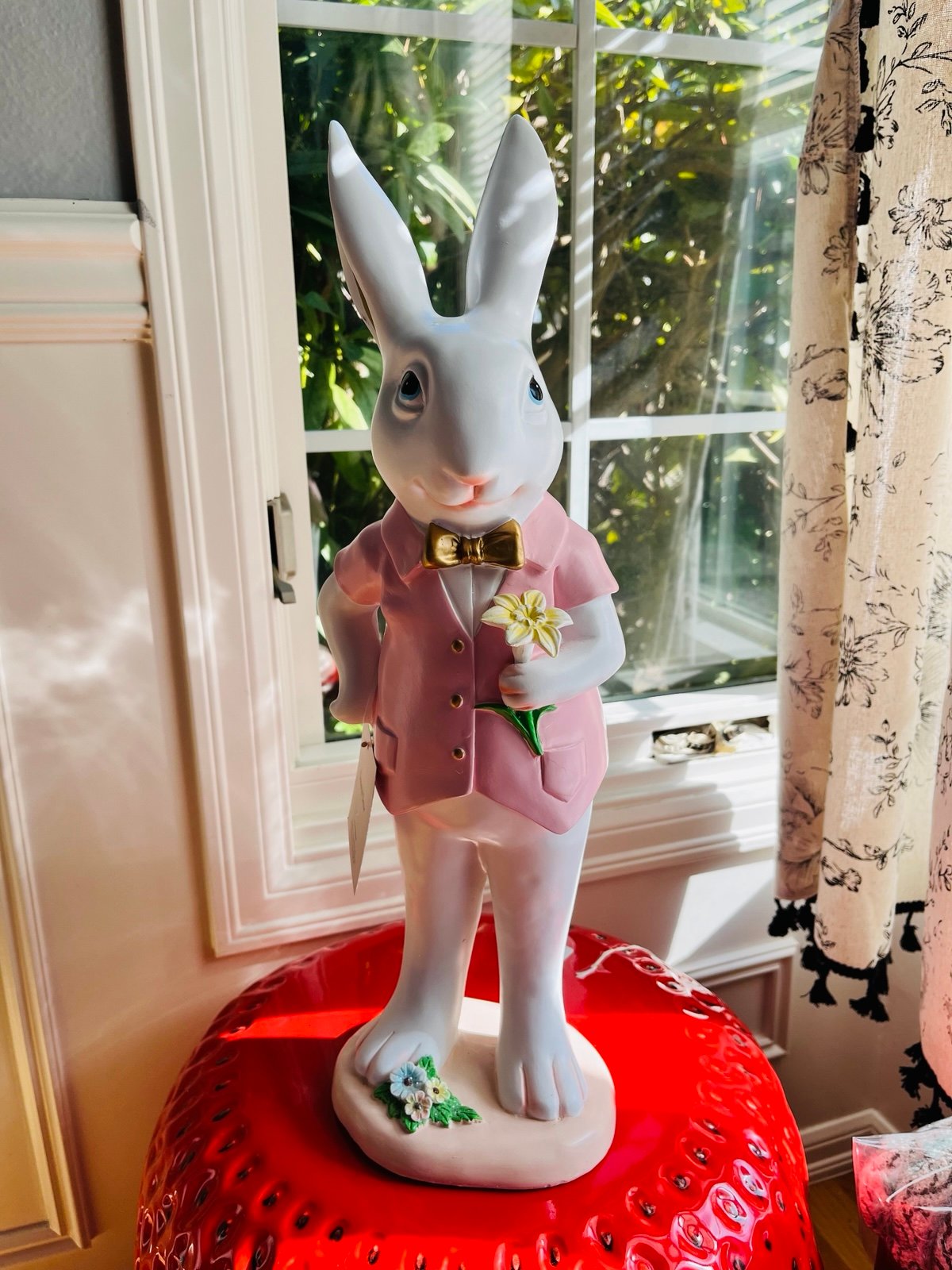 Dashing Pink Suit Bunny