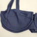 L*Space Camellia Bikini Top in Slate Blue/Gray Size D NWT Underwire