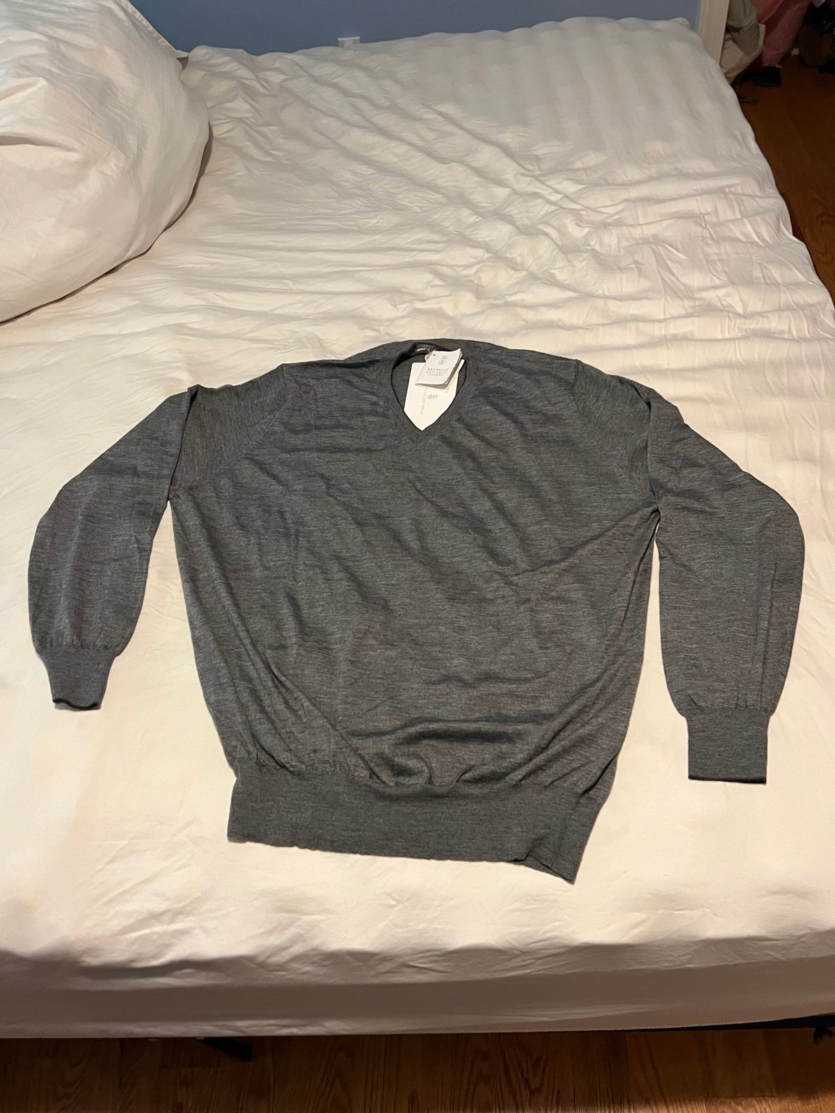 Brunello Cucinelli Cashmere and Silk Sweater
