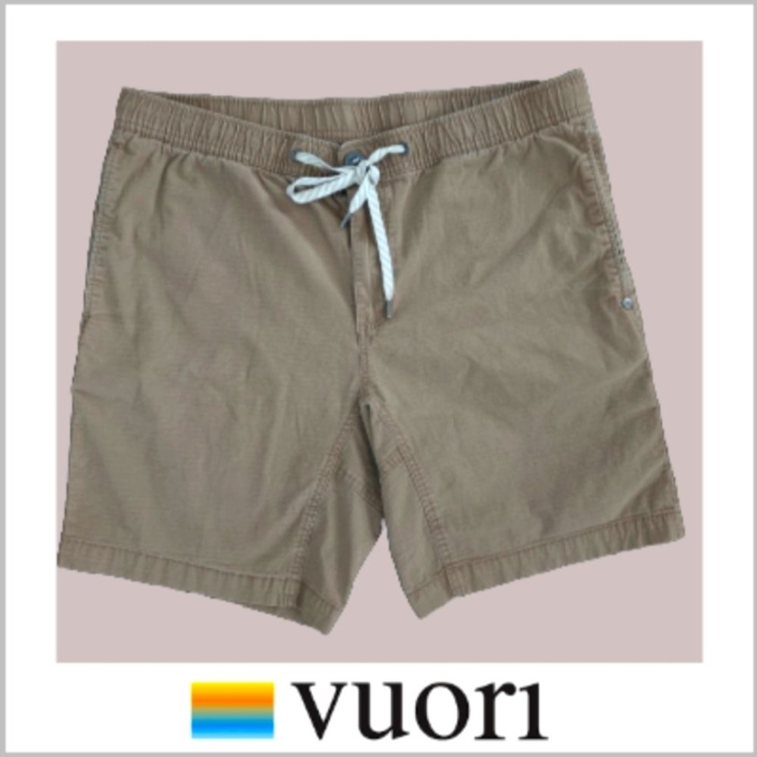 Vuori Men's Tan Ripstop Short Size XL