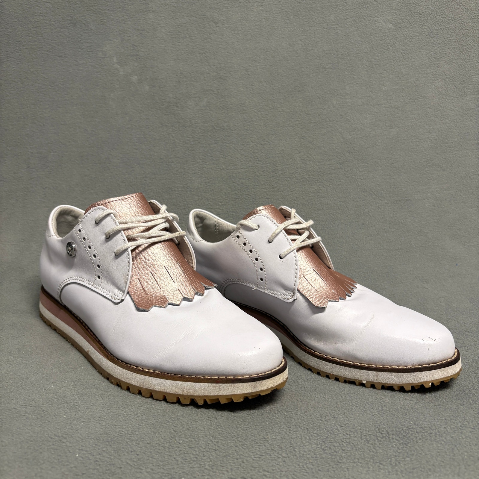 FootJoy Womens FJ Sport Retro Golf Shoes Women’s Size 6.5M Style 92393 Spikeless