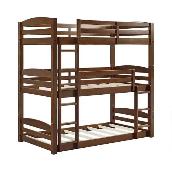 Triple bunk bed system (mocha)