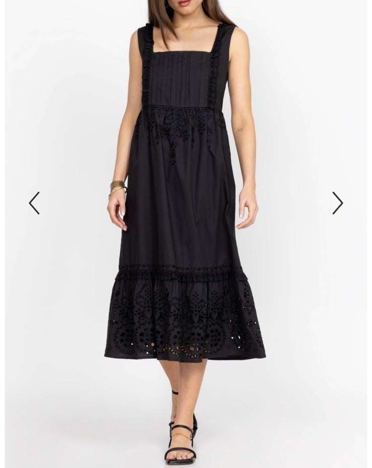 Johnny Was Jesminda Cotton Midi Dress