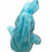 Vintage MTY Blue Bunny Plush Puppet 12in