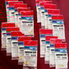 NEW LOT of 95 - Max Cool Dial 1/4 Compression Sleeves