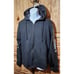 ADIDAS womens long sleeve full zip hooded black large