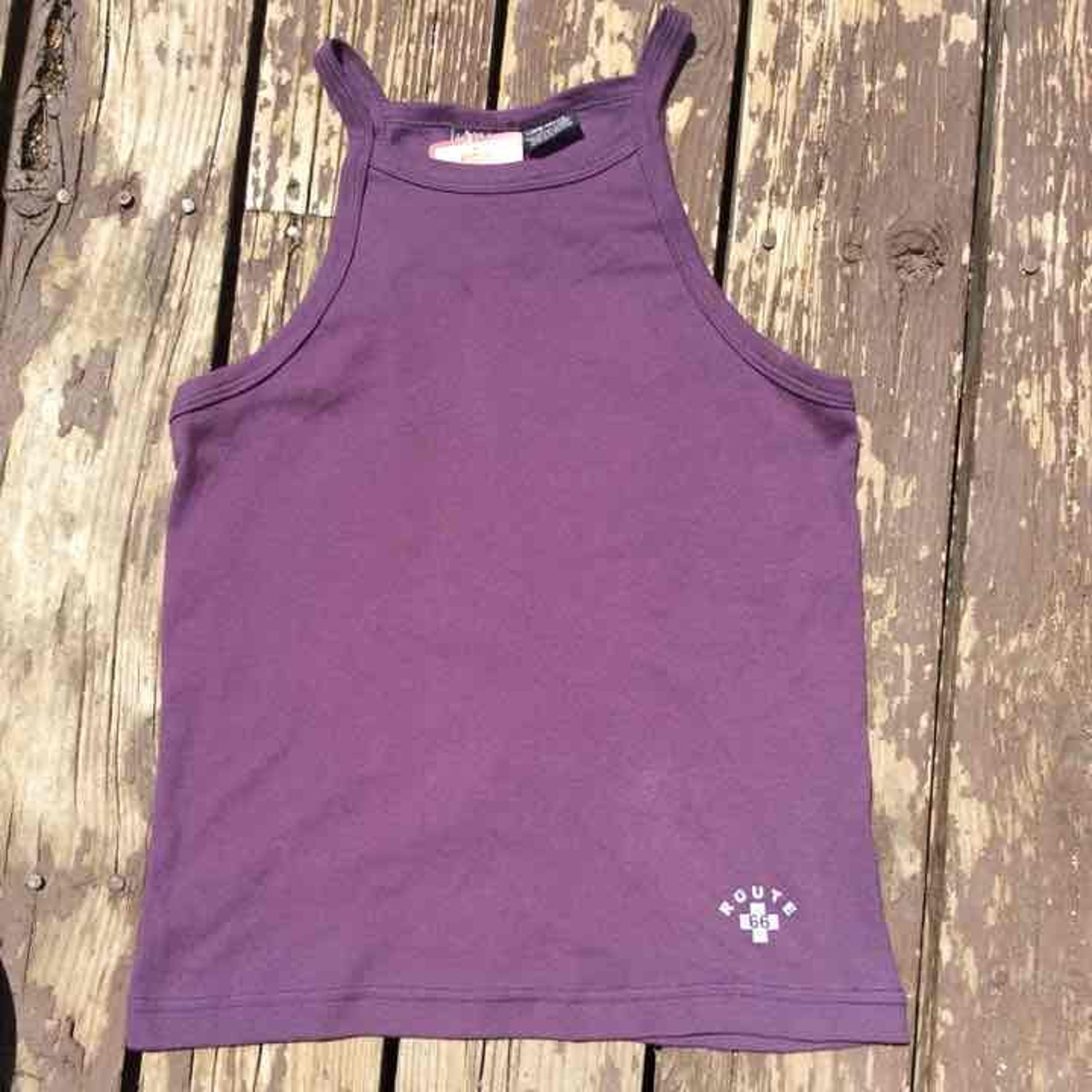 NWT LILAC ROUTE 66 TANK TOP LARGE