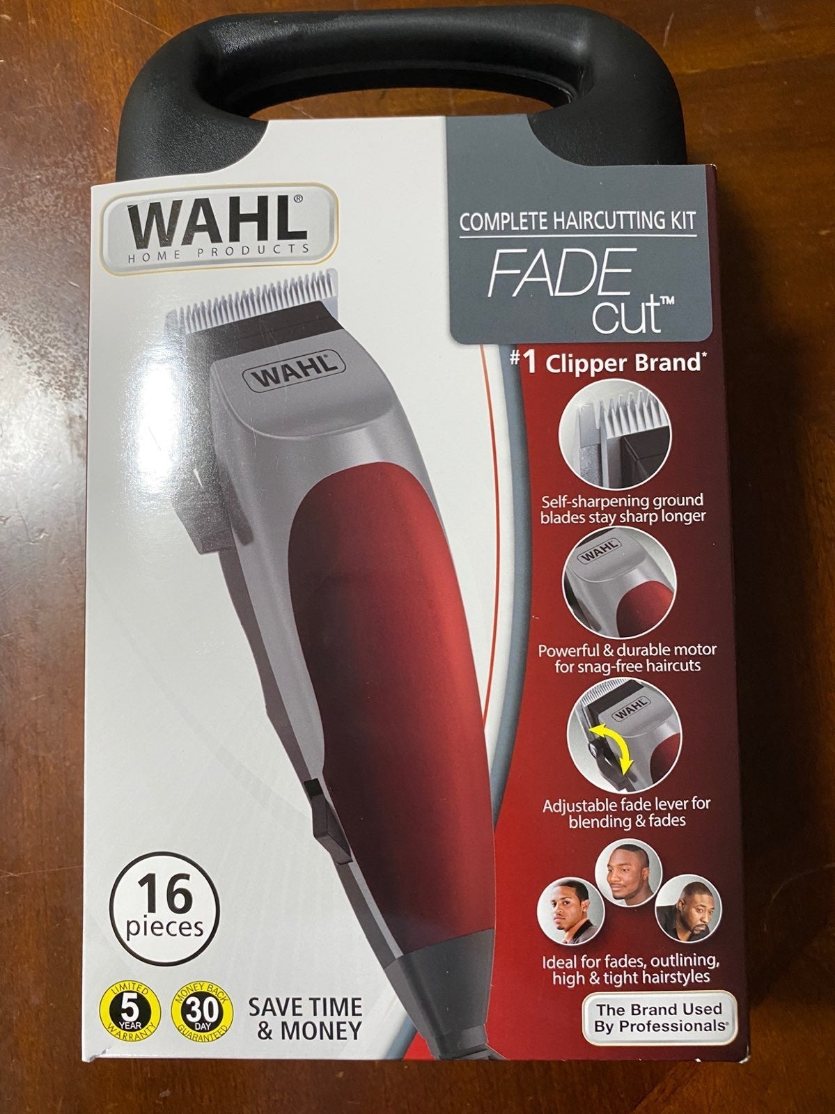 WAHL complete haircutting kit, fade cut