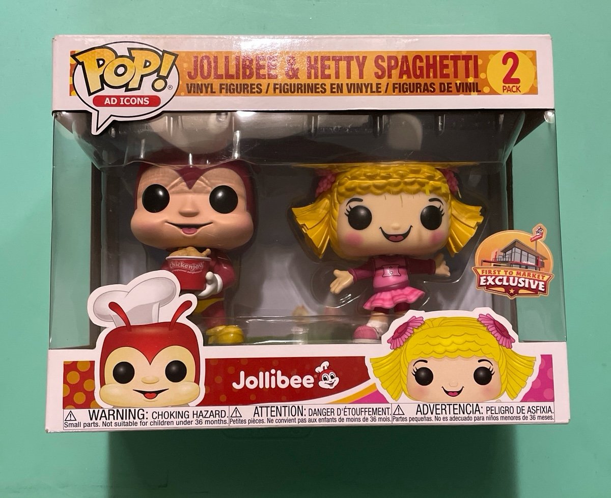 Funko Pop Jollibee & Hetty Spagetti