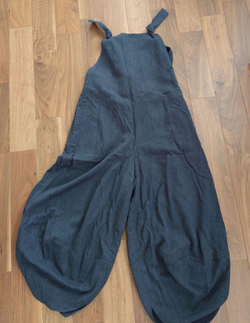 Enfold gray overalls