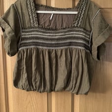 Free People Boho Bubble Top Size Medium