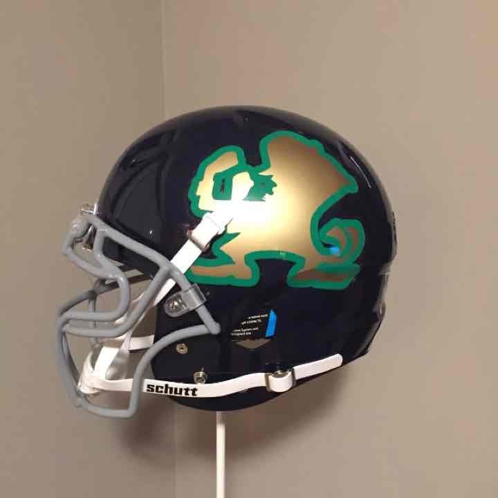 *RARE* NOTRE DAME FIGHTING IRISH HELMET