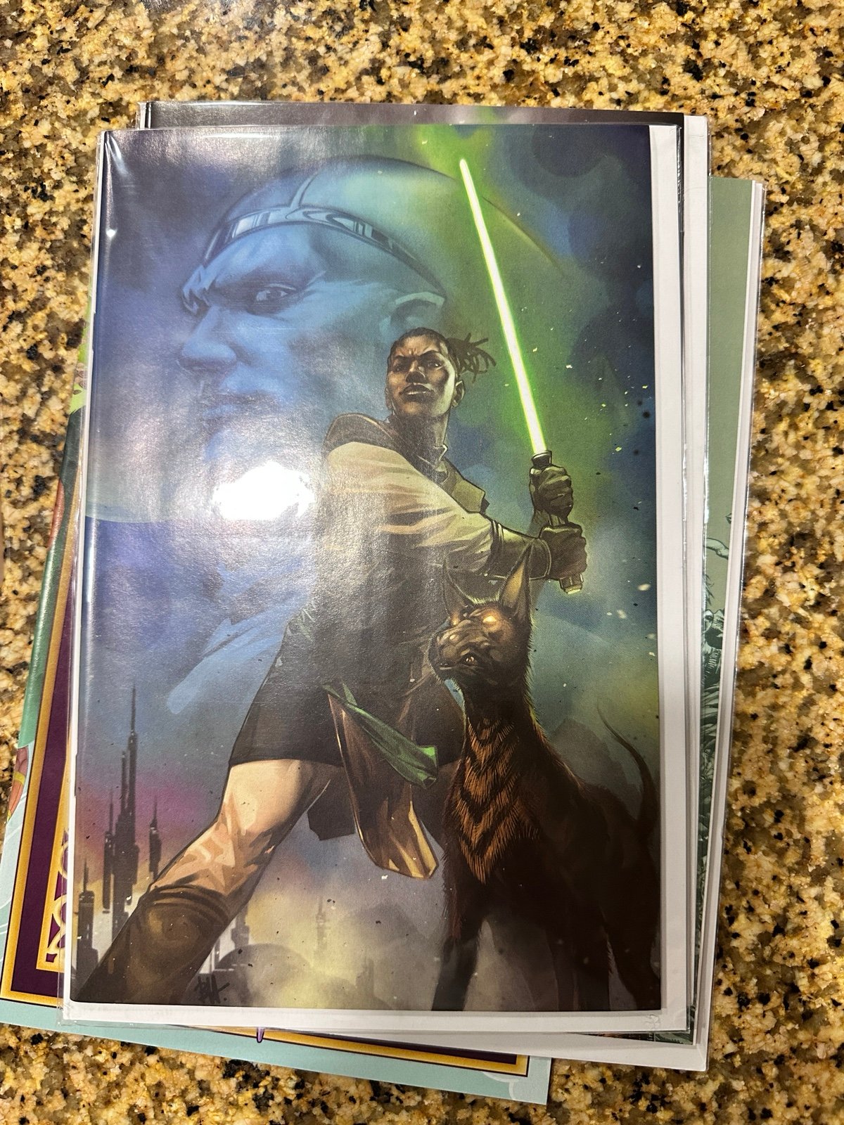 Star Wars High Republic Adventures Annual 2021 - Ben Harvey Variant Cover set