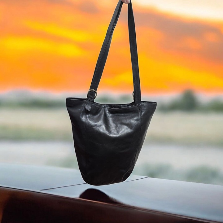 Tano Large Hobo Bucket Handbag