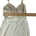Van Raalte VTG Cream Lace Cup Full Slip Sexy Spaghetti Straps Nylon Womens A 32