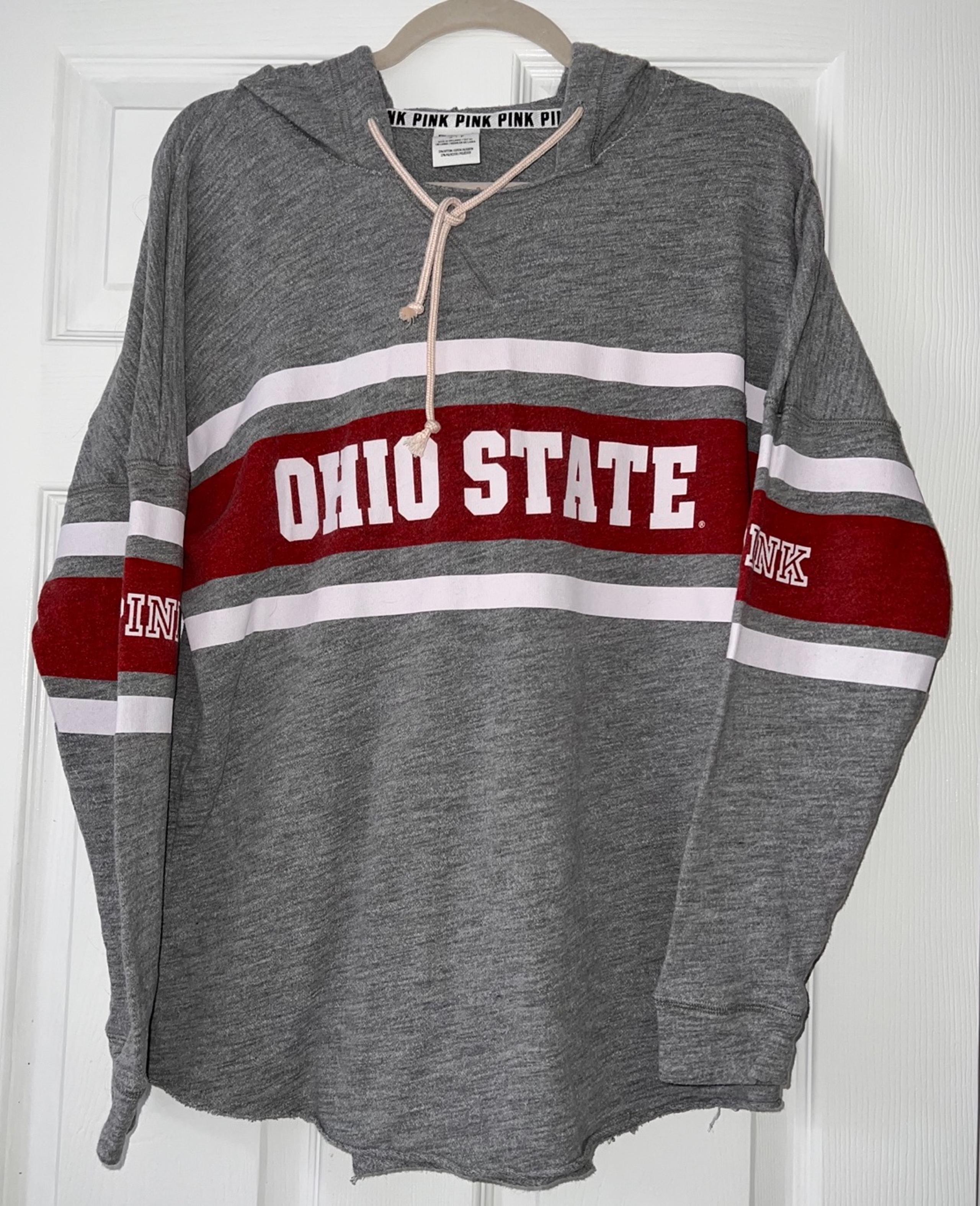 PINK Ohio State lightweight hoodie Women size Small