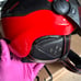 KASK carbon fiber snowboard ski helmet with goggles L 58-60cm