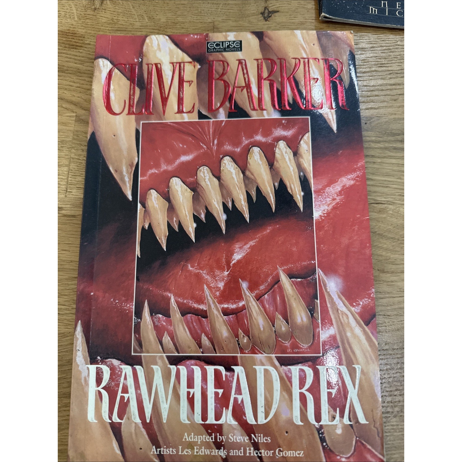 Clive Barker Steve Niles -- RAWHEAD REX -- Eclipse Comics -- HTF 1st Print