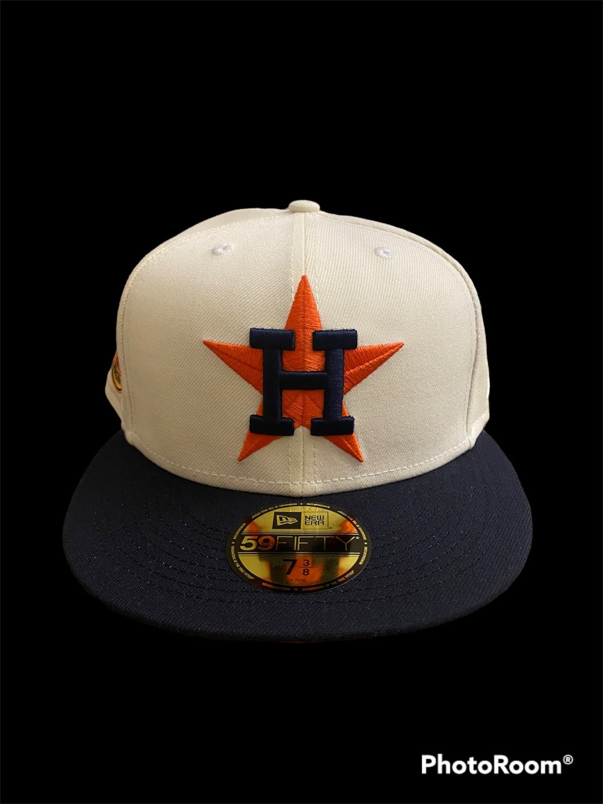 Exclusive Fitted Houston Astros Eggshell 7 3/8