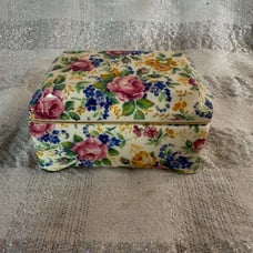 James Kent Floral Box, White, 4 x2