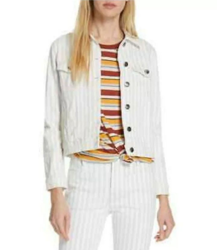 FRAME Vintage Style Denim Jacket, M