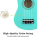 21 inch Soprano Ukulele Basswood Acoustic Mini Guitar for Beginner