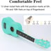 21 inch Soprano Ukulele Basswood Acoustic Mini Guitar for Beginner
